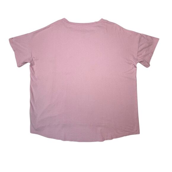 COS Lilac Oversized 100% Cotton Boxy Tee Women’s Small Pocket T-Shirt - Picture 2 of 13